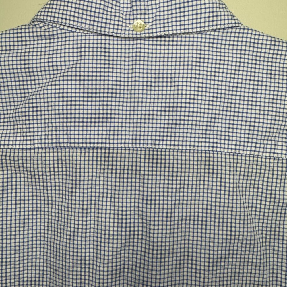 Steven Alan Gingham Short Sleeve Button Down Shirt - image 6